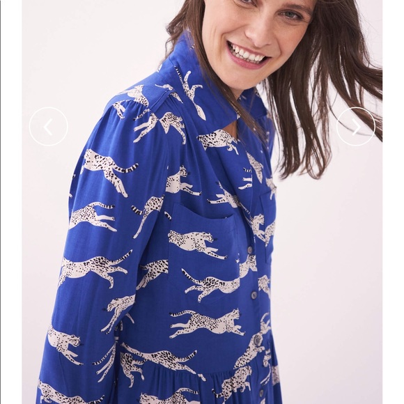 Cheetah Shirt Dress - Picture 5 of 14